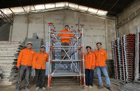 cho thuê giàn giáo xây dựng - Thịnh Ân